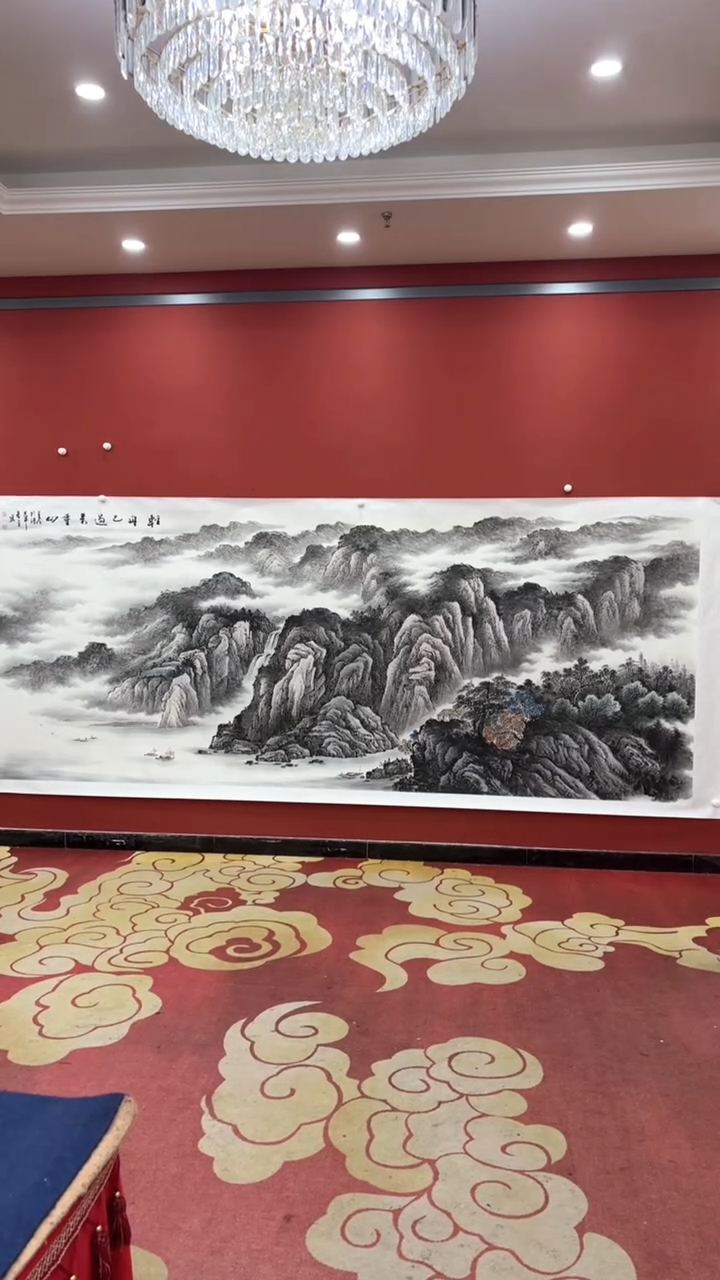 【闪购商品】书法秦全国画证书锦筒