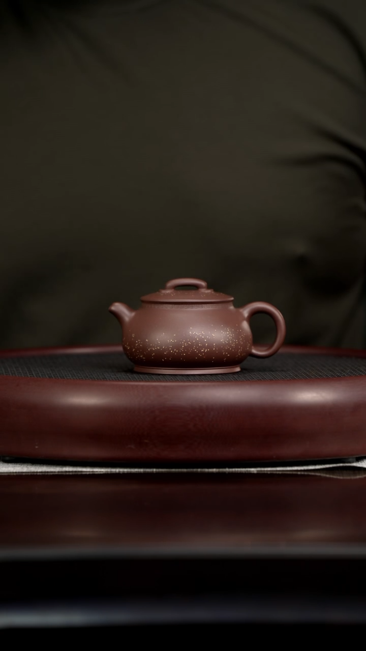 茶壶紫砂茗DG70畏壶万宁泉儒相紫玉金砂180