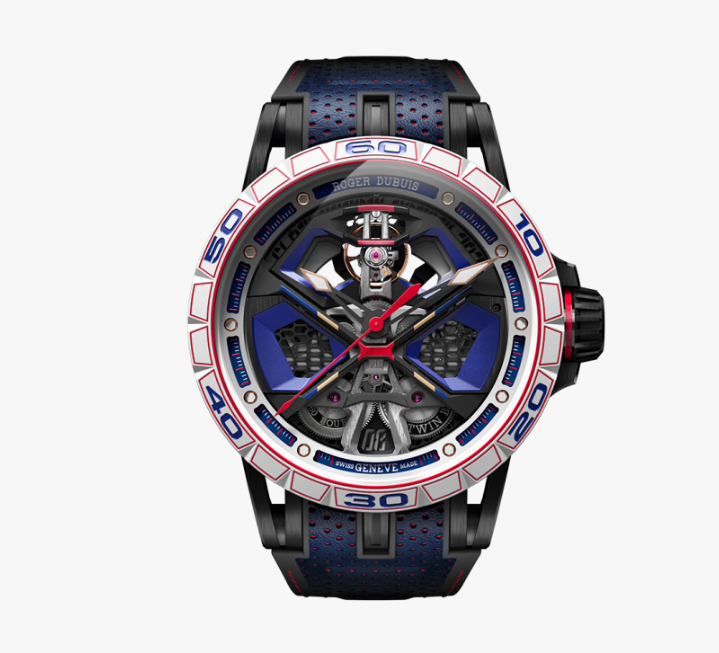 99新 ROGER DUBUIS/罗杰杜彼 自动机械单表王者竞速系列未使用