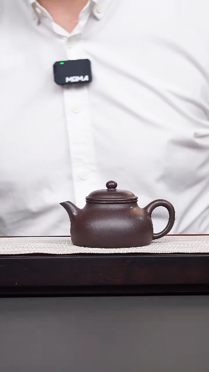茶壶紫砂紫泥怀影