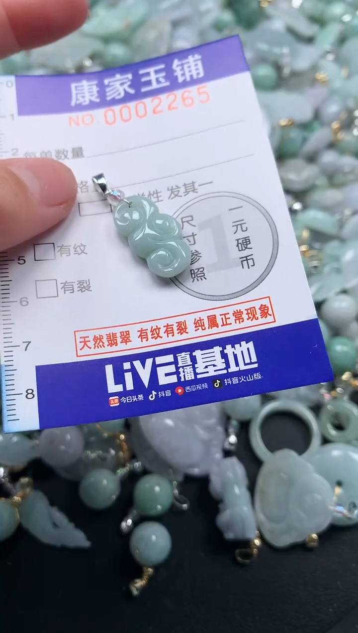 颈饰未镶嵌翡翠2265