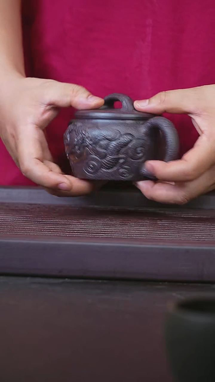 宜兴紫砂紫泥260CC@@