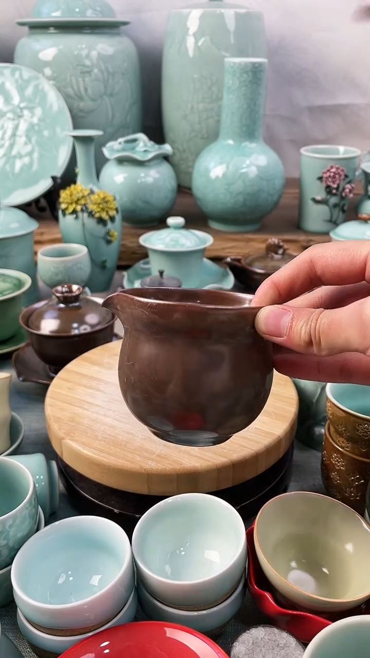 【闪购商品】特价 微瑕 慧仙青瓷