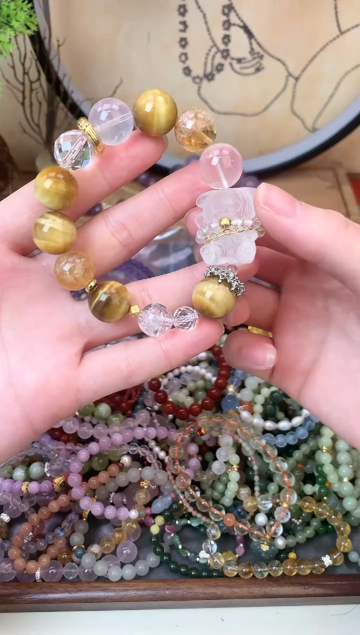 【闪购商品】水晶手链未镶嵌1004手串