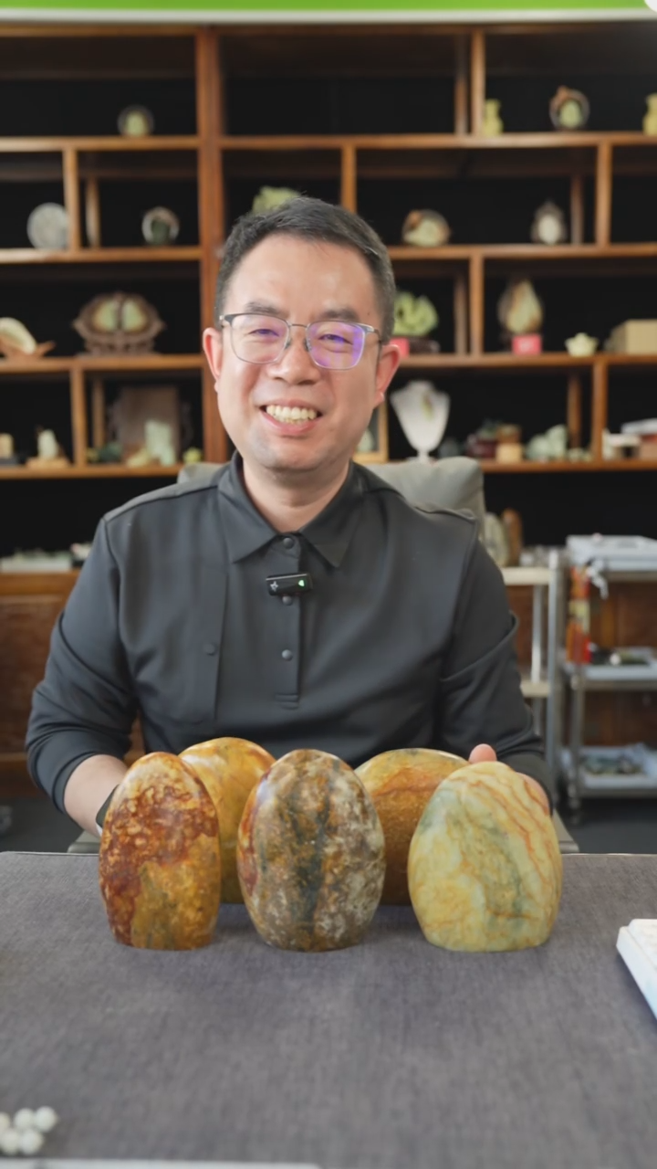 未镶嵌岫玉摆件多样性发其一