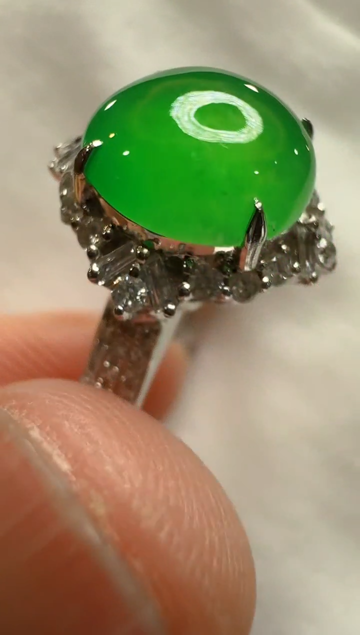 【闪购商品】翡翠戒指18K金镶嵌多样性团购发一件