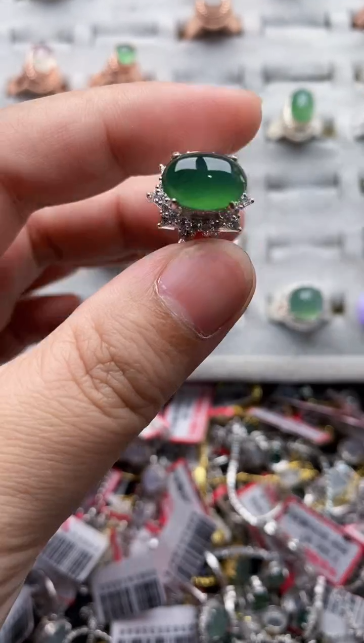 【闪购商品】翡翠戒指未镶嵌4444444--12