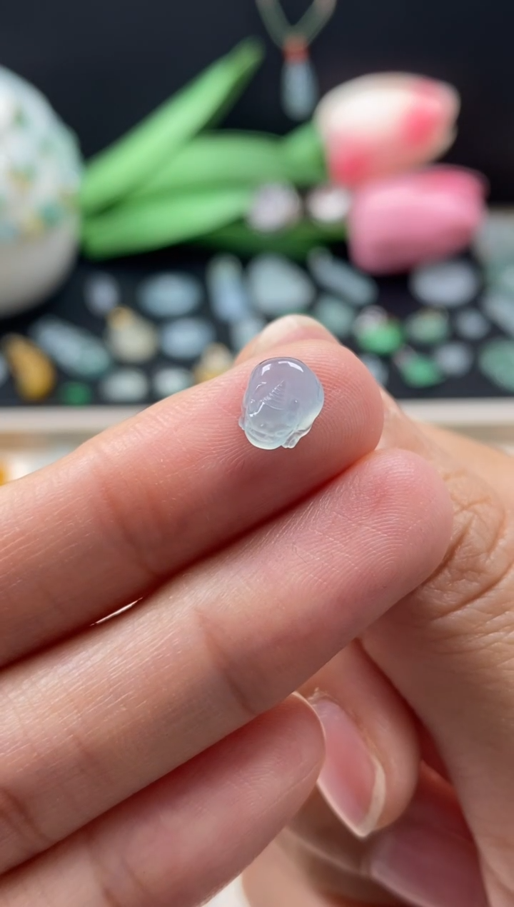 【闪购商品】翡翠颈饰未镶嵌翡翠冰晴金蟾