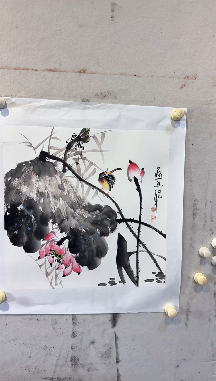 【闪购商品】纸本1炳山艺术-------绘画作品