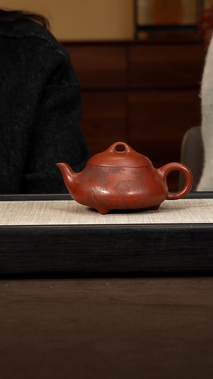 茶壶紫砂【P051】特大汉棠瓢  340c  XMYQ