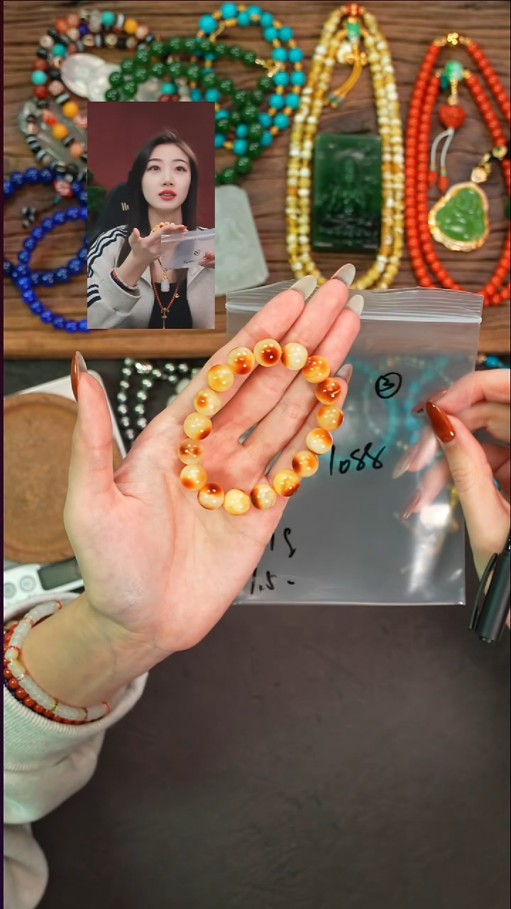 手串蜜蜡未镶嵌最***烟遇见文玩品质回血