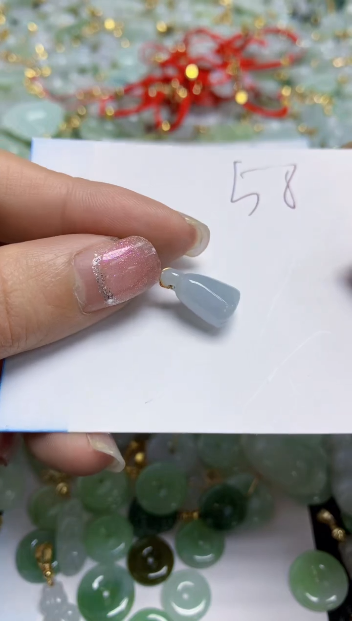 【闪购商品】翡翠颈饰合金  天然A货翡翠