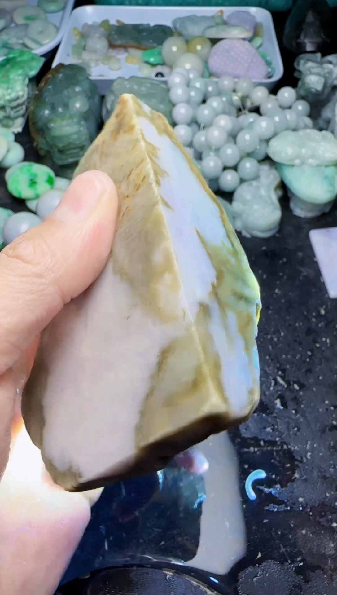 颈饰未镶嵌翡翠鸣*265