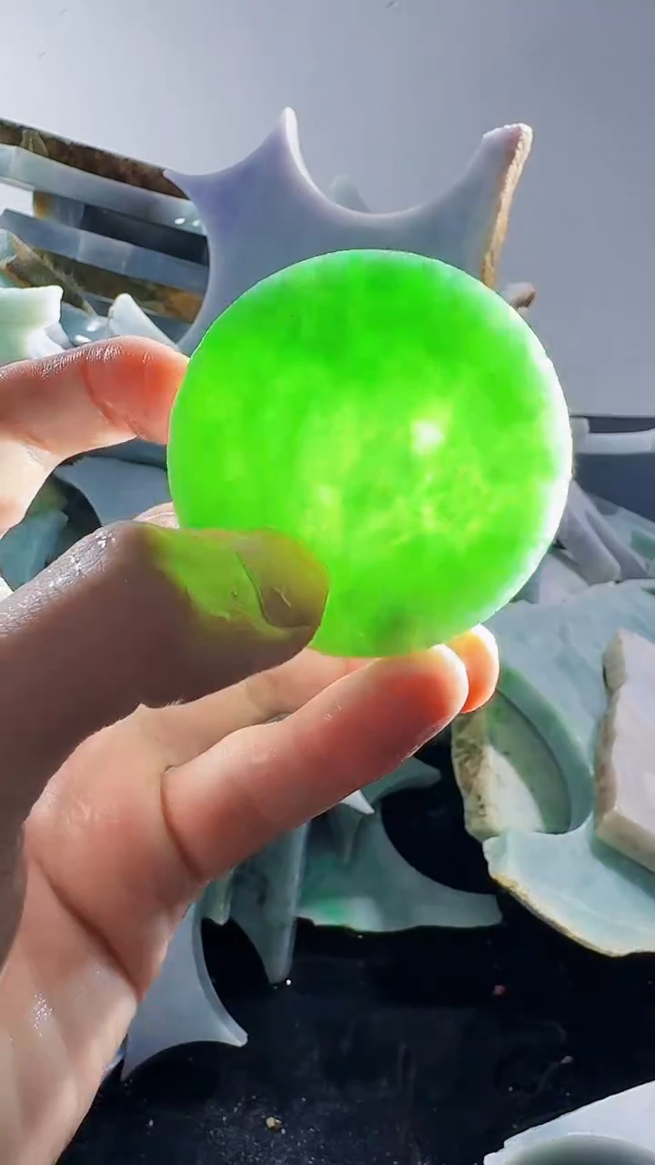 裸石翡翠缅甸翡翠A货文2025