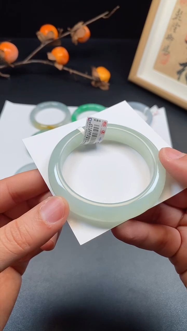 【闪购商品】翡翠手镯未镶嵌17号59.1*12.2*9.2正圈