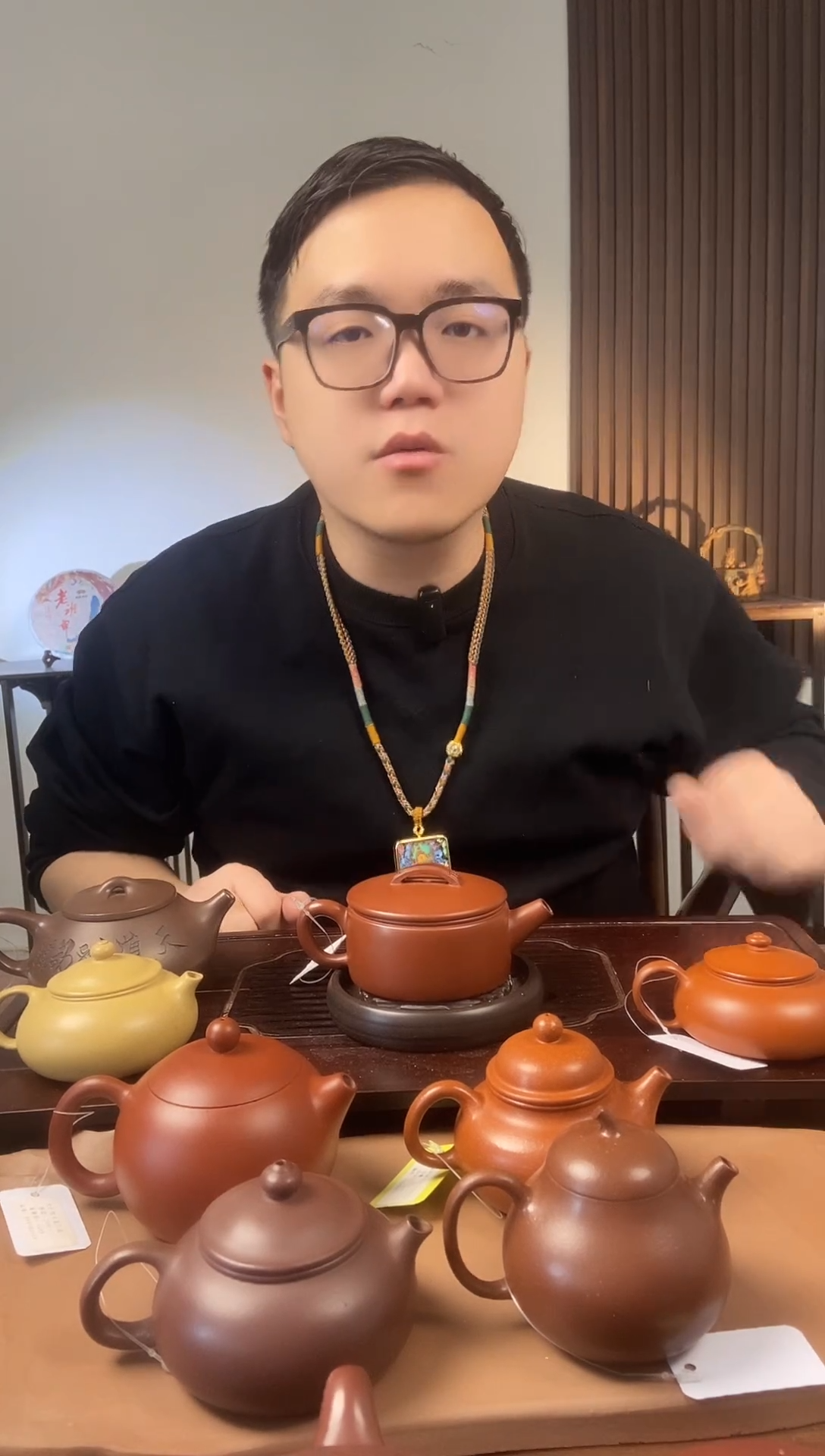 【闪购商品】紫砂茶壶大品光器大口汉瓦 大红袍 徐霞