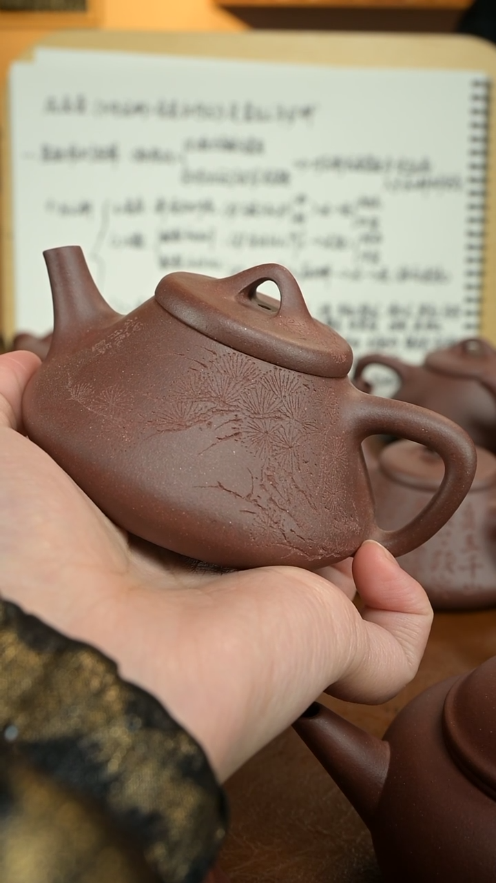 茶壶紫砂大*四号井底槽青 150cc