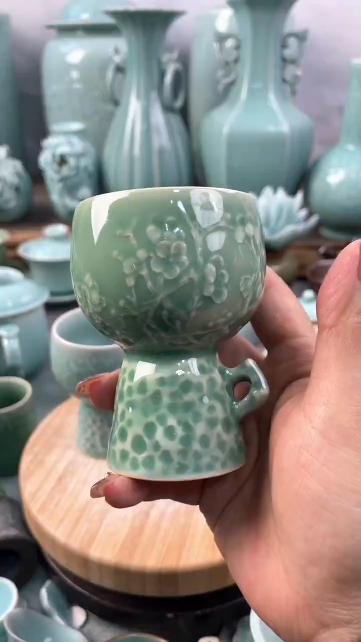 【闪购商品】特价 微瑕 慧仙青瓷