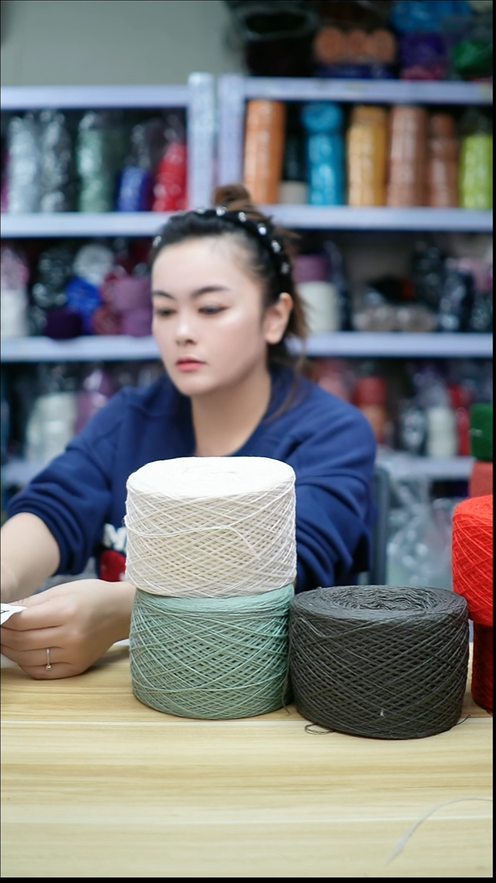 羊毛欢姐手编线A704