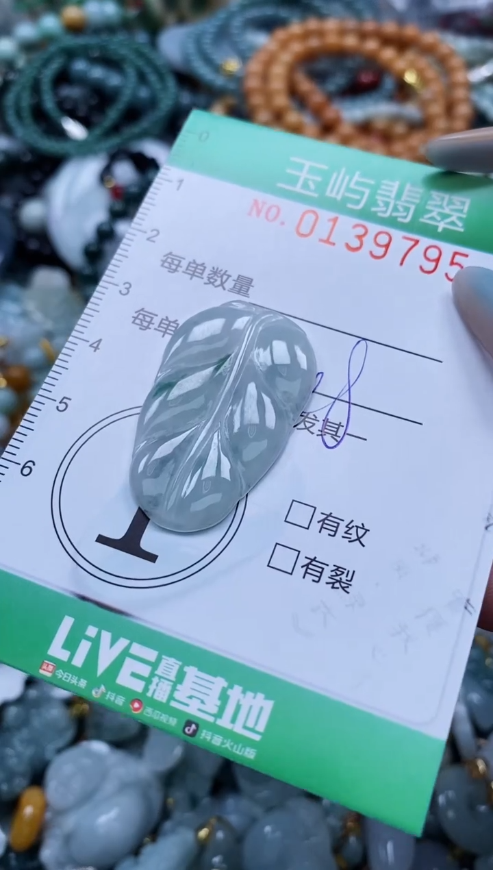 翡翠未镶嵌颈饰闪购0139795