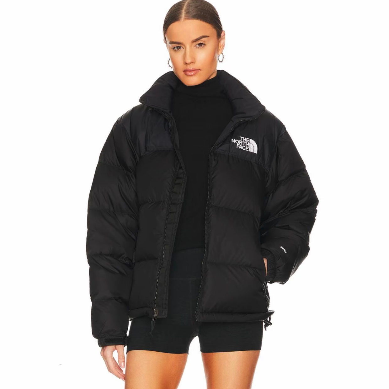 THE N0RTH FACE 1996 RETR0 NUPTSE 黑色潮牌羽绒服 NF0A8A4C-JK3