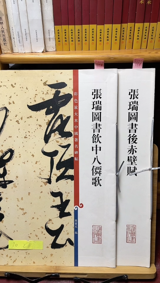 张瑞图八仙歌+后赤壁赋孙宝文彩色放大本