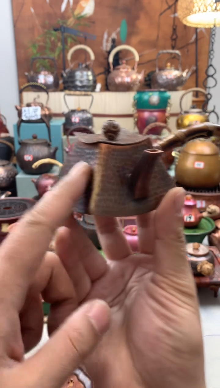 九*狐四方竹节侧把纯铜加厚高端   加厚  