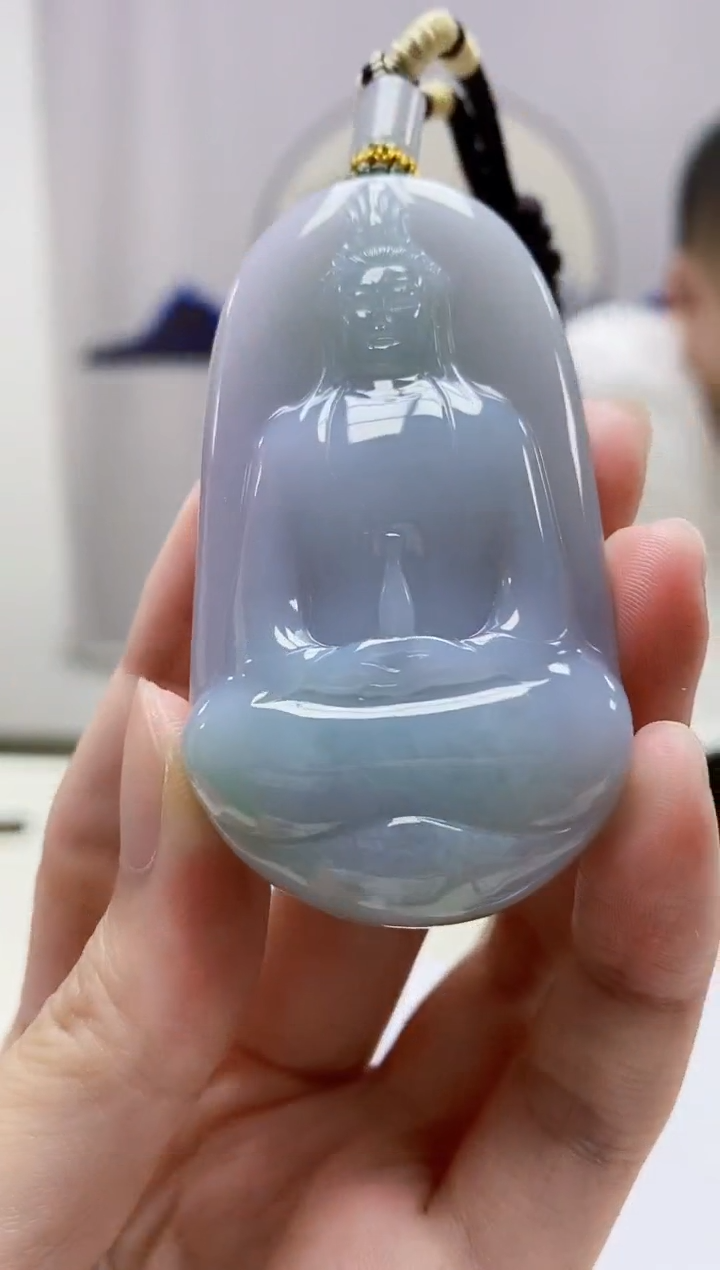 定制翡翠未镶嵌4898zm-毛货挂件188