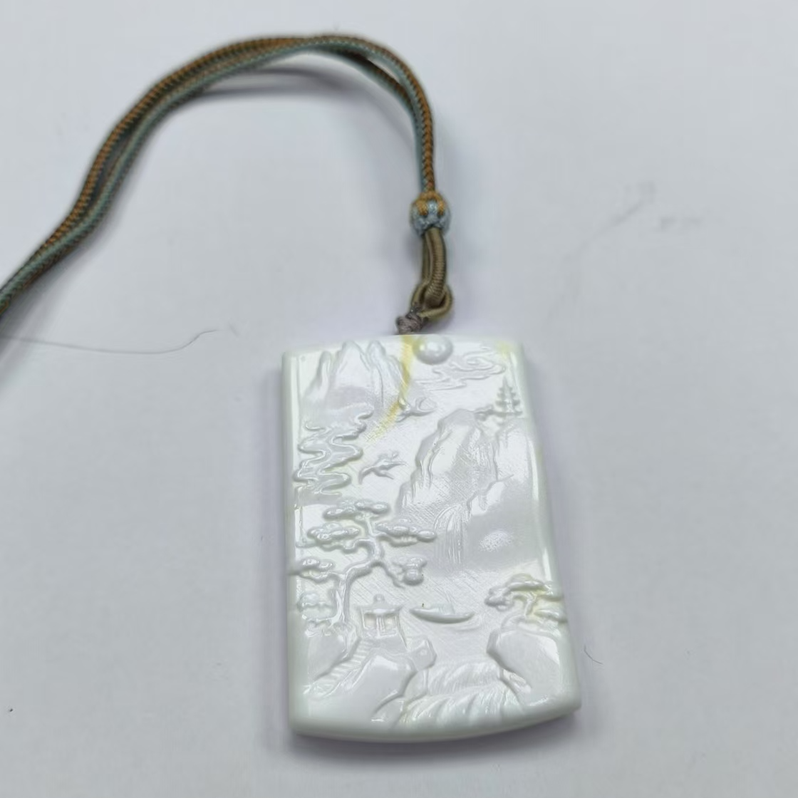 白色山水坠 B5968 多样性发货其一 气质 | 时尚 | 珠宝 | 素款  