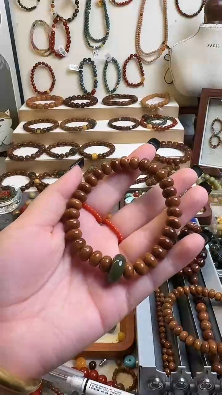 吊坠库克未镶嵌特级库克算盘珠跑环