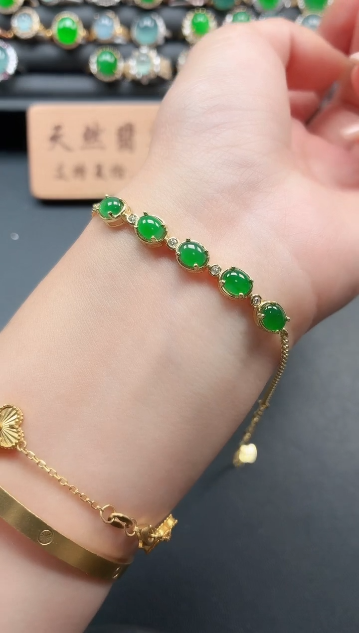 银S925镶嵌戒指翡翠1111