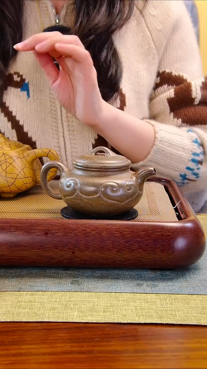 茶壶紫砂徐记福康 原矿紫砂 15