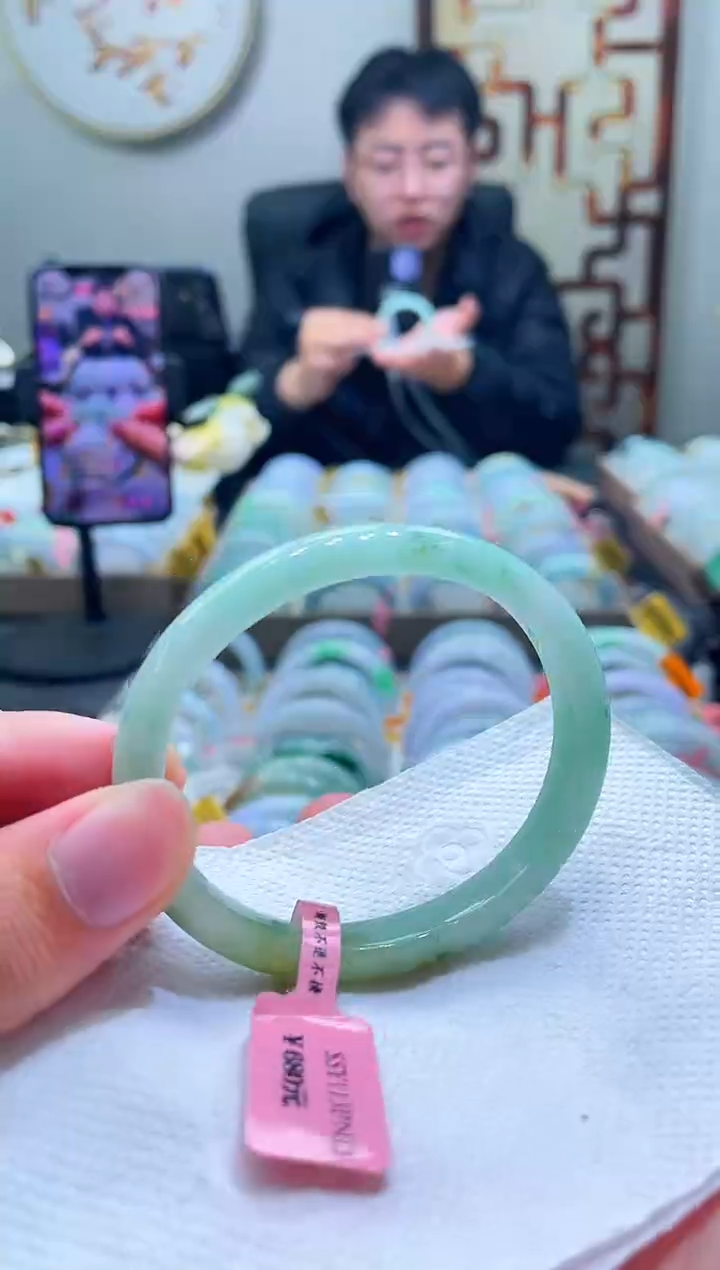未镶嵌手镯翡翠07-55