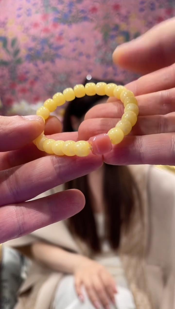 未镶嵌蜜蜡裸石蜜蜡手串