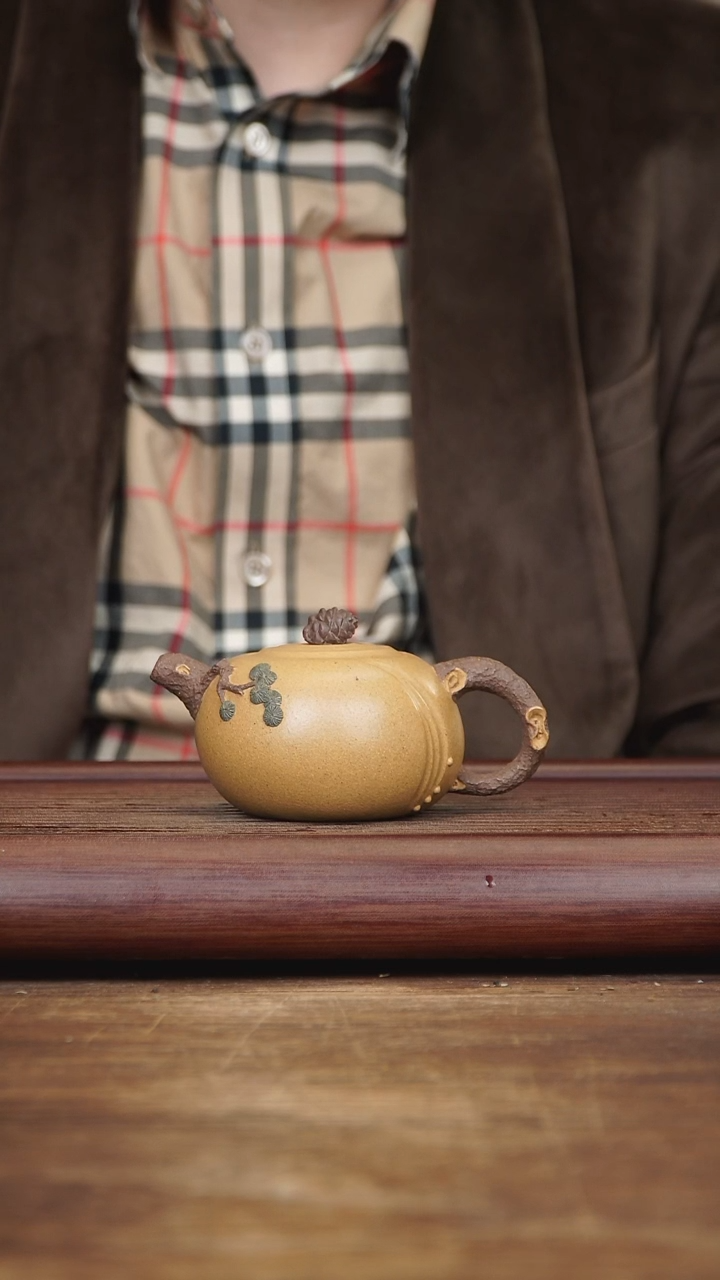 【闪购商品】紫砂茶壶160ml 花器天池 段泥