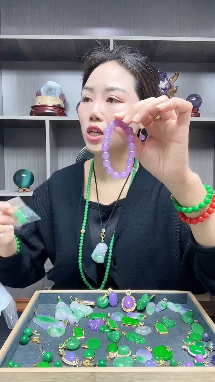 【闪购商品】翡翠手链未镶嵌手链