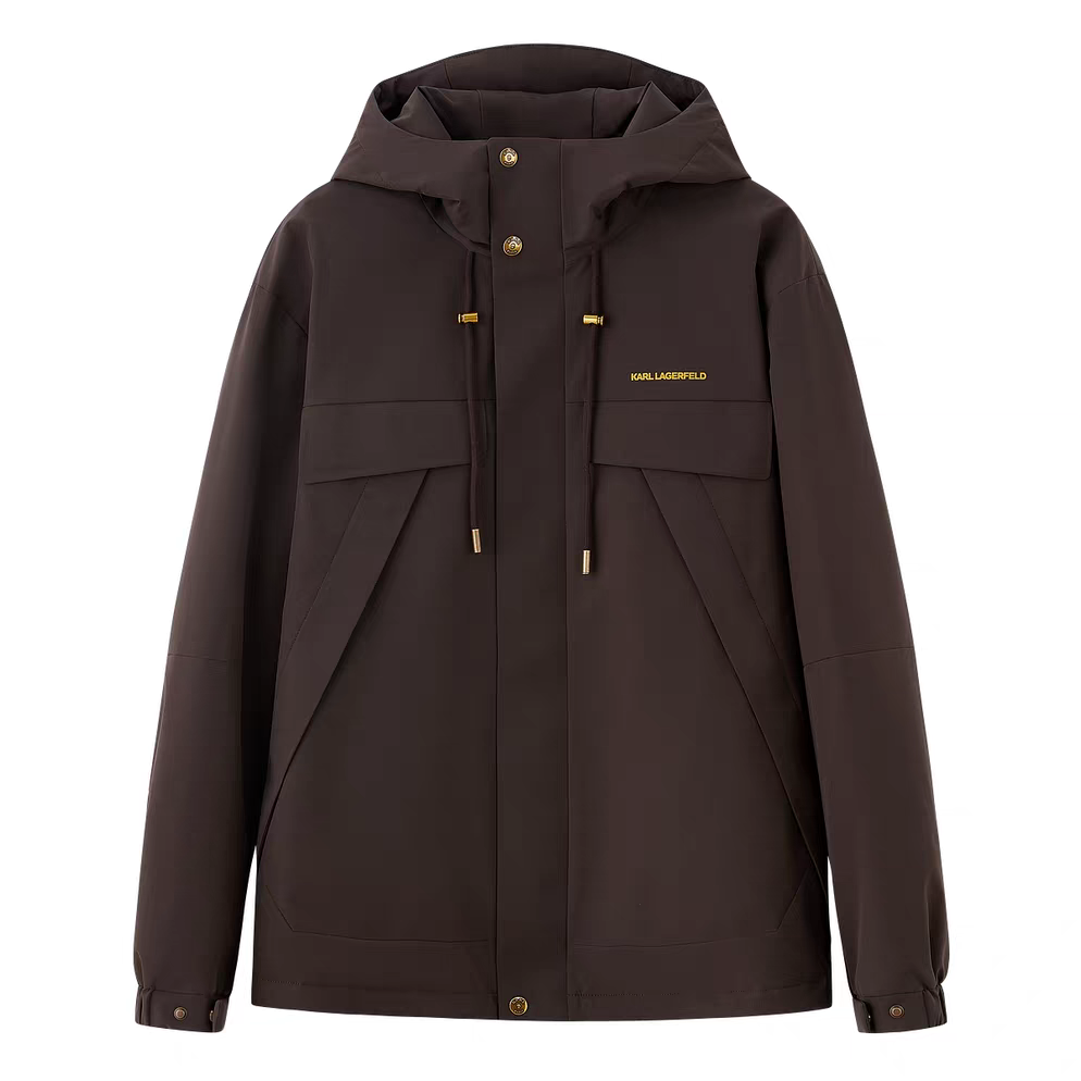 【官方男装】KARL LAGERFELD卡尔拉格斐25款派克服鹅绒服M26Y4001