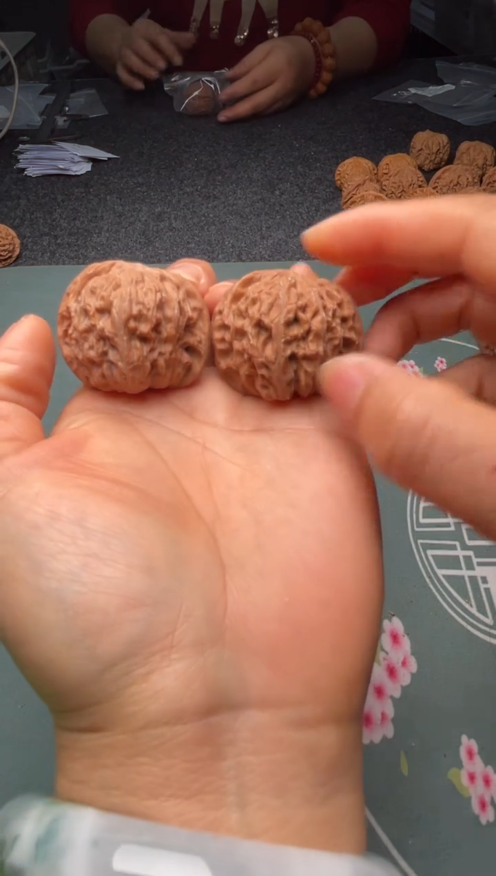 把件文玩核桃w258  磨盘 39尺