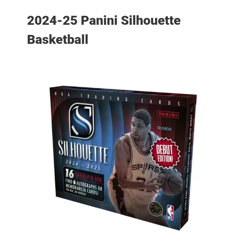 2024/25 panini Silhouette hb 单盒 （默认直发 代拆请联系客服）