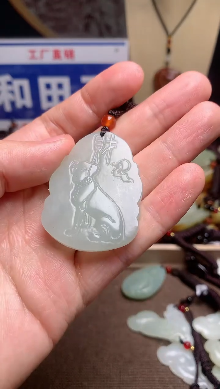 【闪购商品】和田玉颈饰未镶嵌1