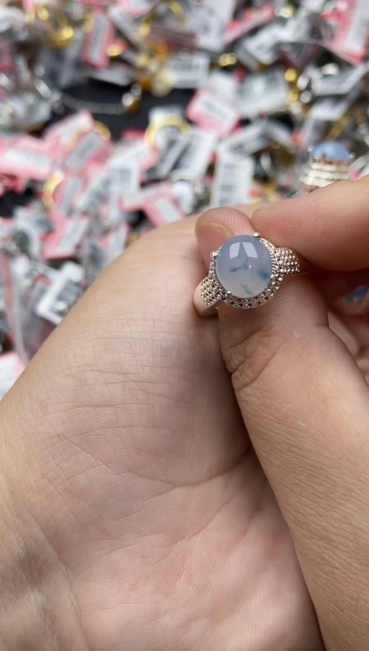 【闪购商品】翡翠戒指未镶嵌4444---67