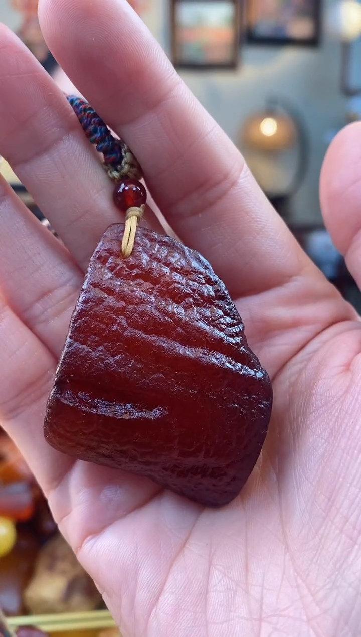 【闪购商品】琥珀颈饰未镶嵌吊坠