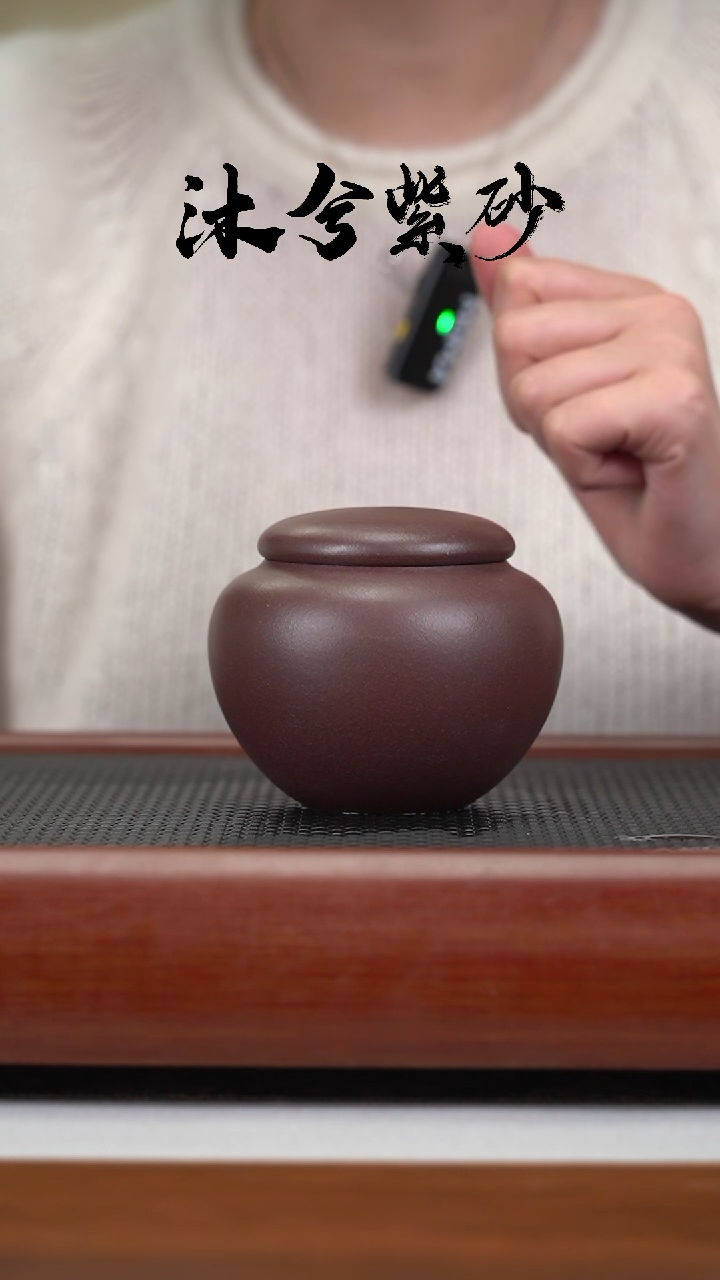 【闪购商品】紫砂茶壶沐兮紫砂甄选茶叶罐