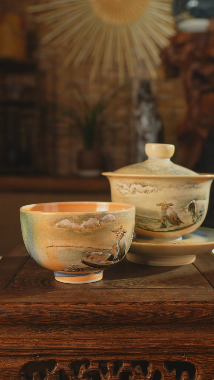 【闪购商品】老昌号手工手绘茶器