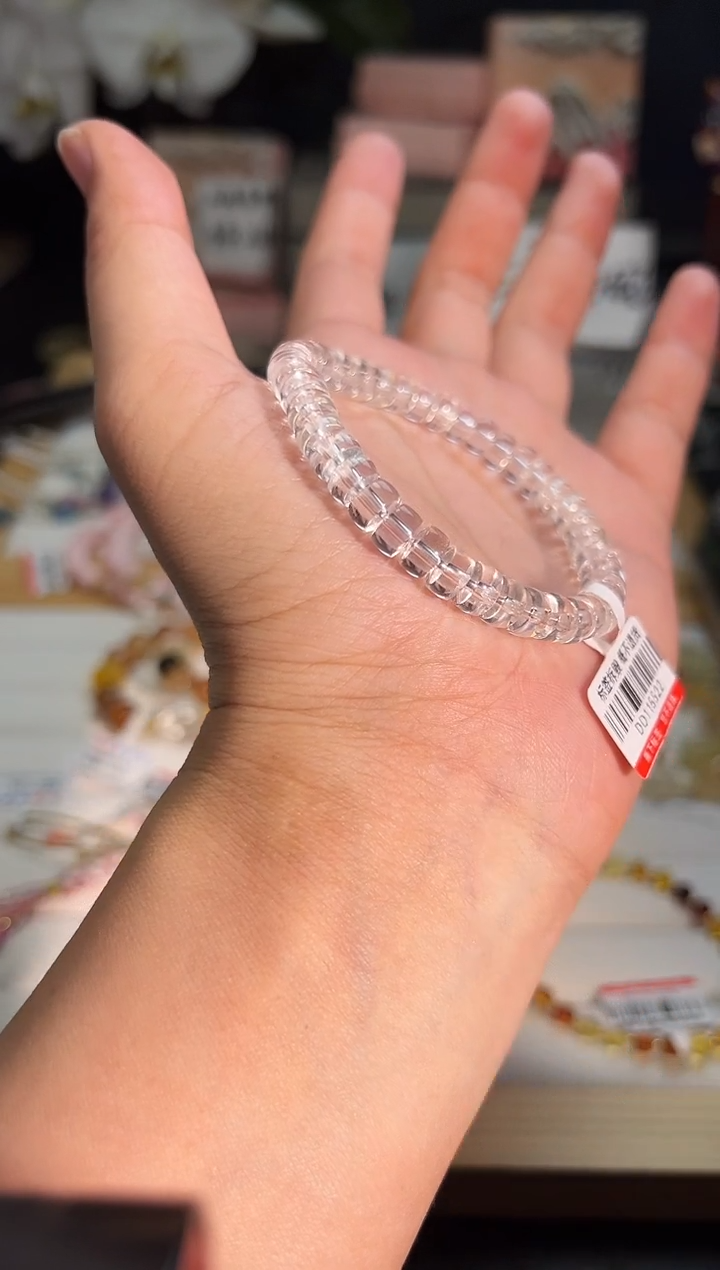 水晶手串未镶嵌e852多样性发货一件