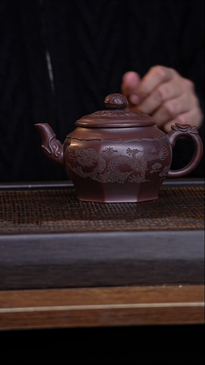 茶壶紫砂宜兴手工原矿紫砂壶001