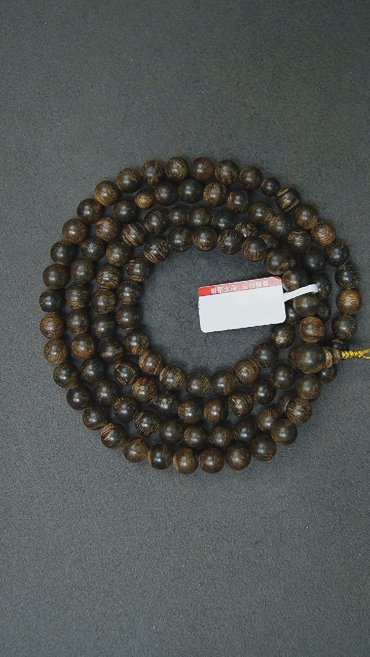 【闪购商品】沉香手串0.8-43g正区黑棋老料手串