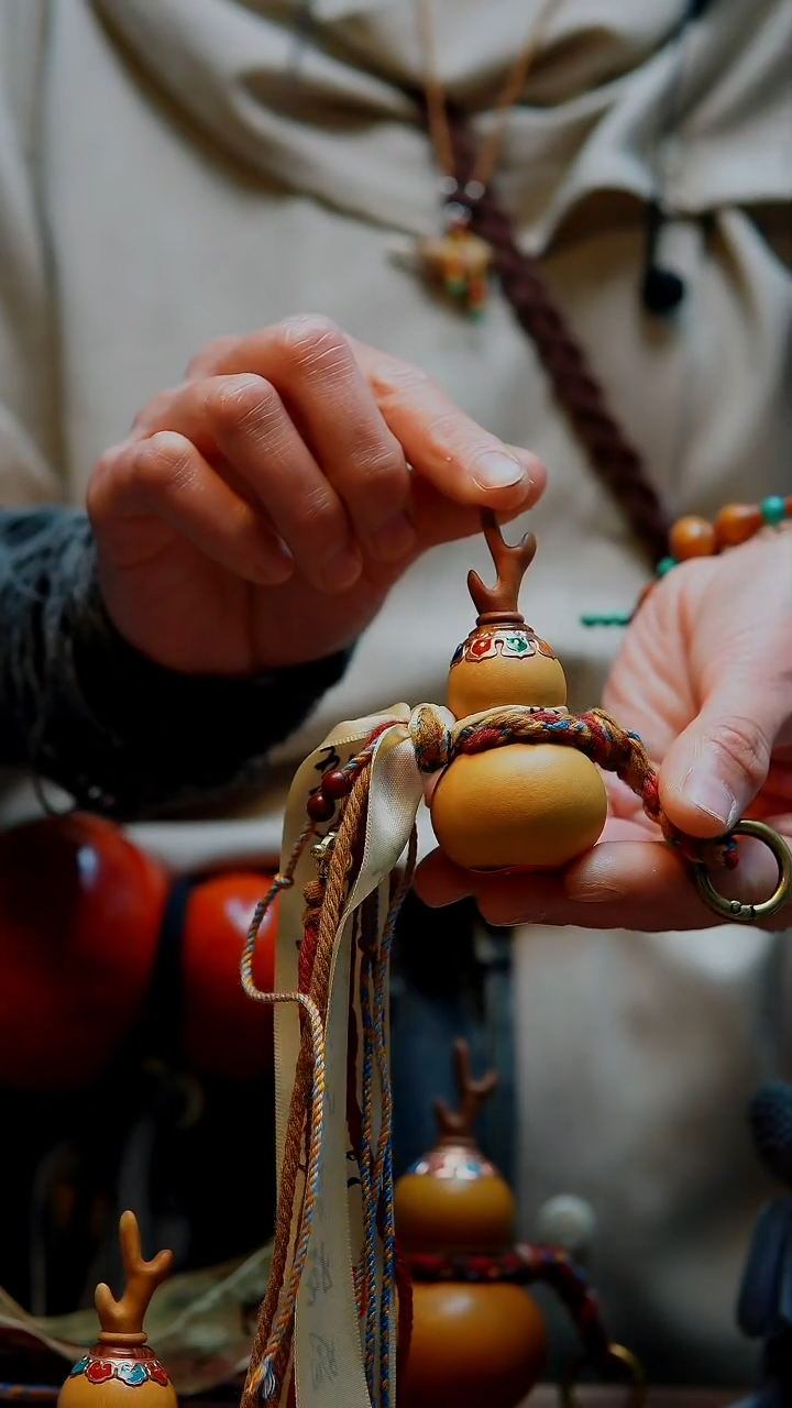 【路师傅原创手作天然葫芦】（一物一图编号4