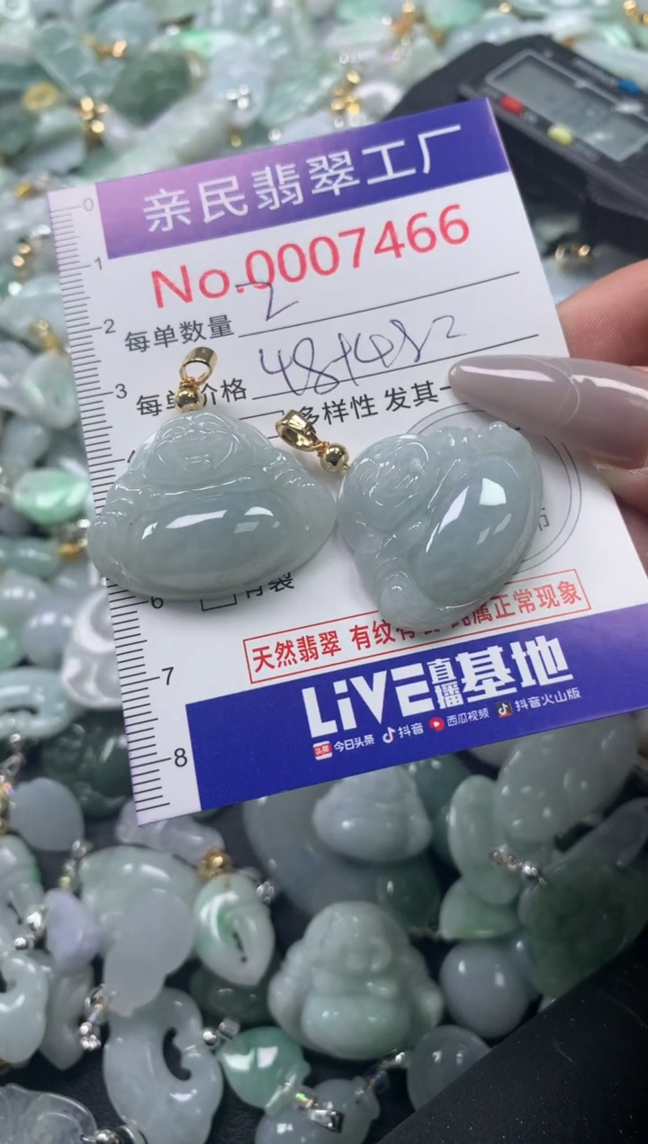 颈饰未镶嵌翡翠7466