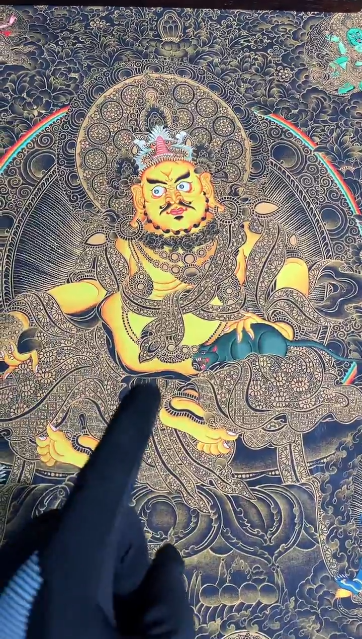 卷轴画路路的唐卡tk160